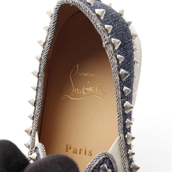 Christian Louboutin ルブタン　スリッポン　革 クリスチャン・ルブタン Christian louboutin Fique A Vontade