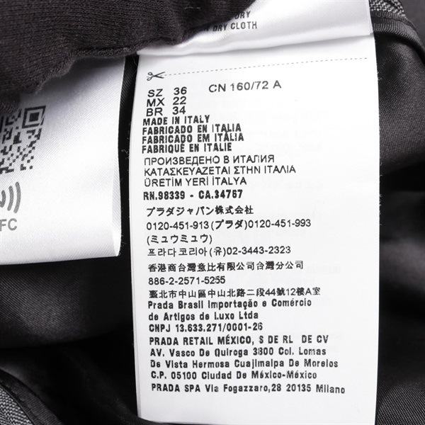 ミュウ ミュウ(Miu Miu)ミュウ ミュウ プリンスオブウェールズチェック