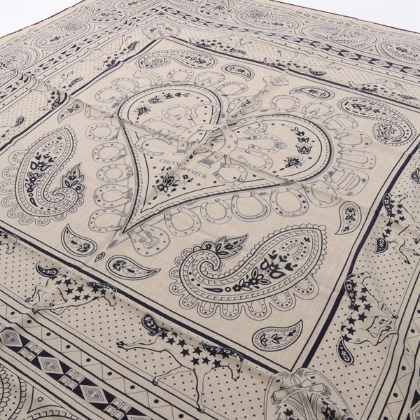 エルメス(HERMES)エルメス カレジェアン カレ140 CHEVAL DE COEUR