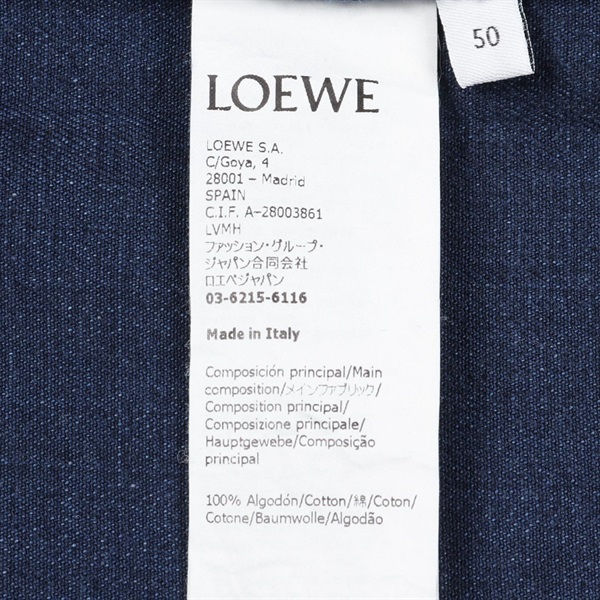 ロエベ(LOEWE)ロエベ アナグラム オーバーシャツ その他トップス 衣料