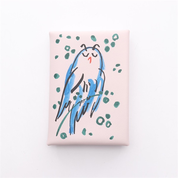 エルメス(HERMES)エルメス カルヴィデュオ コンパクト spring owl 