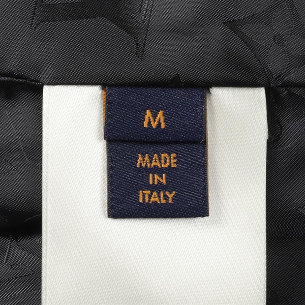 良品▼2016年製　ルイヴィトン　ラインデザイン　レザーパッチ・ロゴボタン付　デニムパンツ　インディゴ FR40/USA30 SL 正規品 フランス製 Louis Vuitton Japan on X