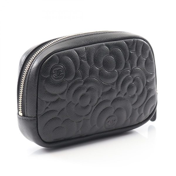 シャネル(CHANEL)シャネル カメリア ポーチ バッグ レディース