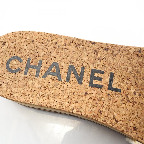シャネル(CHANEL)シャネル ココマーク ミュール 靴 レディース G35799