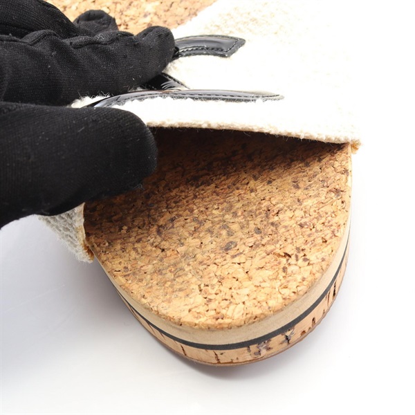 シャネル(CHANEL)シャネル ココマーク ミュール 靴 レディース G35799