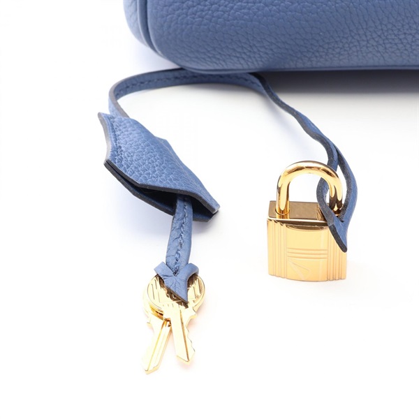 エルメス(HERMES)エルメス バーキン30 ブルーブライトン ハンドバッグ