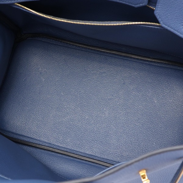 エルメス(HERMES)エルメス バーキン30 ブルーブライトン ハンドバッグ