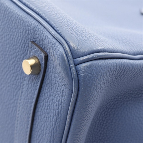不要になったので出品いたします。すべて新品未使用品になります。 エルメス(HERMES)エルメス バーキン30 ブルーブライトン ハンドバッグ