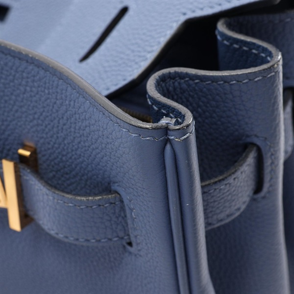 エルメス(HERMES)エルメス バーキン30 ブルーブライトン ハンドバッグ