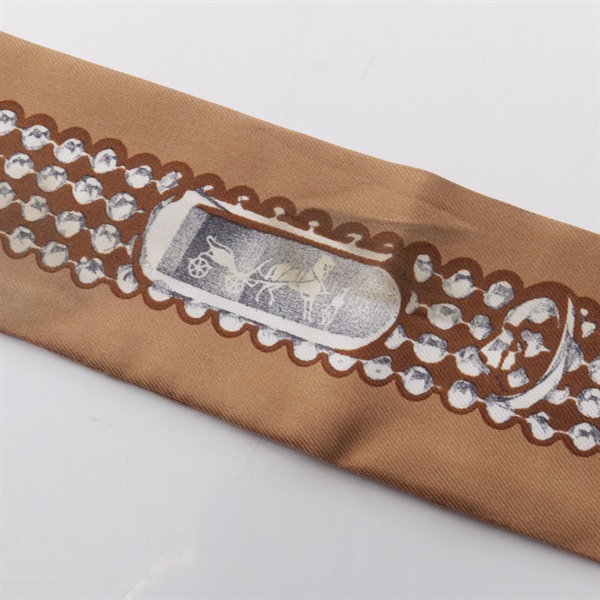 エルメス(HERMES)エルメス ツイリー LE TRESOR DE MEDOR リボン