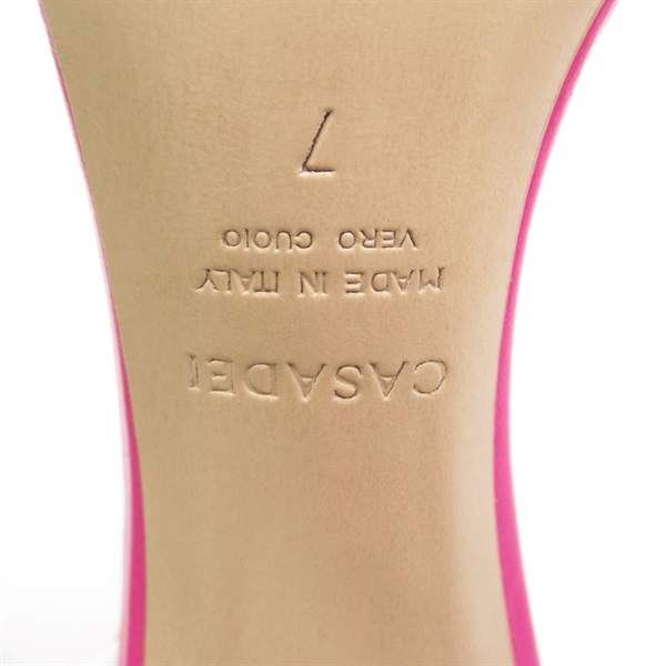 値下 25# 【新品】CASADEI/カサデイ パンプス イタリア産 箱付 ① 