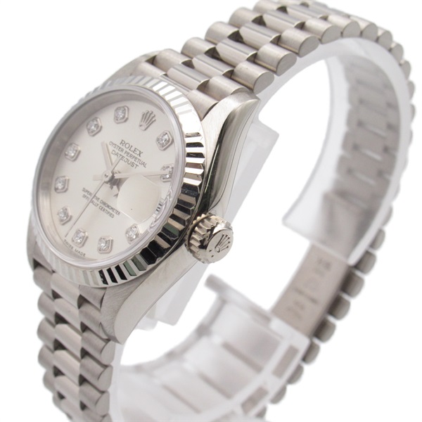 ロレックス(ROLEX)ロレックス デイトジャスト 10Pダイヤ K番 腕時計