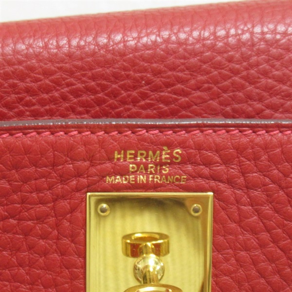 エルメス(HERMES)エルメス ケリー32 ルージュカザック ハンドバッグ  