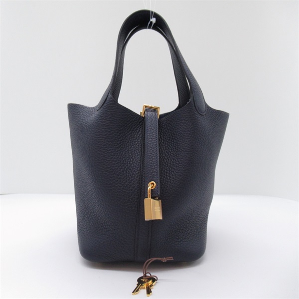 エルメス(HERMES)エルメス ピコタンロックPM ブルーニュイ