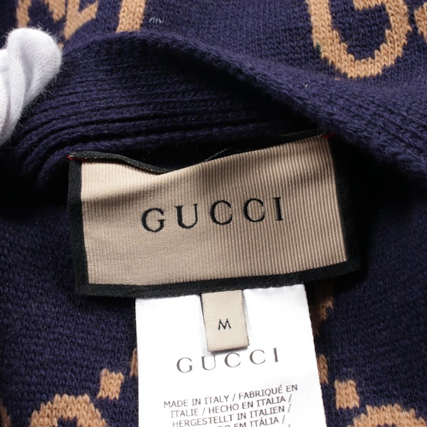 GUCCI グッチ チェック 千鳥格好 ニット カーディガン 楽天市場】【美品】GUCCI グッチ カーディガン GG柄 グレンチェック柄
