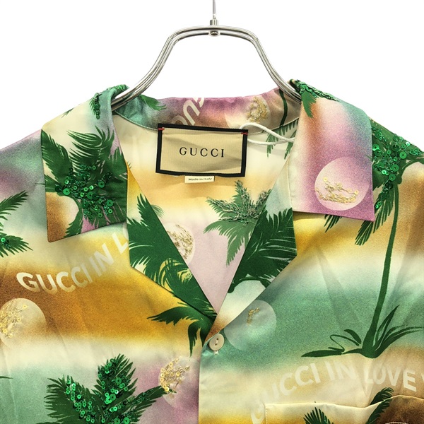 グッチ(GUCCI)グッチ ボーリングシャツ 半袖シャツ 衣料品 トップス