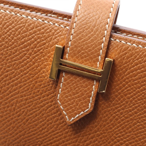 エルメス(HERMES)エルメス ベアンコンパクト 二つ折り財布 財布