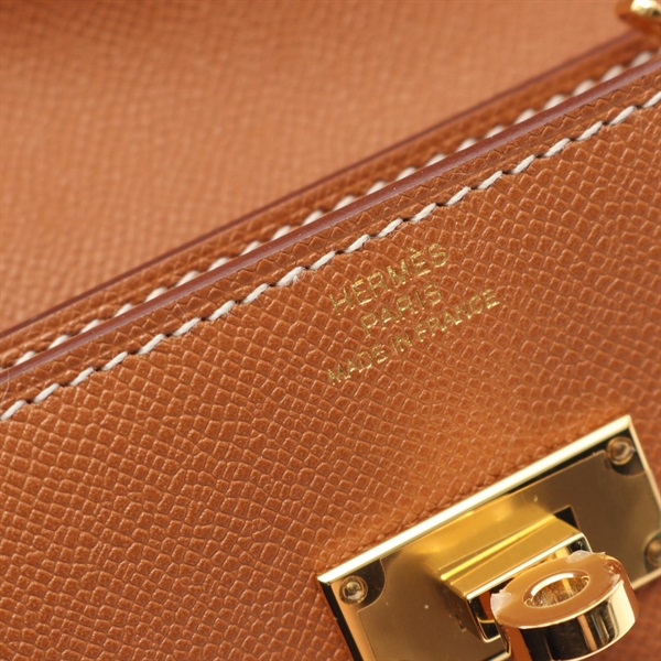 エルメス　ケリー　ポケット　コンパクト　入手困難　ヴェールアマンド　4/4限定 HERMES ケリーポケット スリム ウォレット – Trip