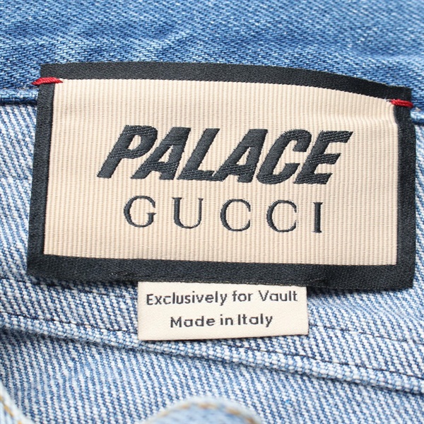 グッチ(GUCCI)グッチ GUCCI × PALACE GGキャンバス バギージーンズ 