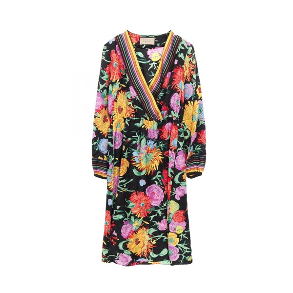 グッチ(GUCCI)グッチ Gucci × Ken Scott フローラル ワンピース 衣料品  