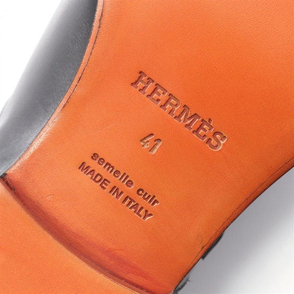 エルメス(HERMES)エルメス コリエドシアン プレーントゥ ダブルモンク