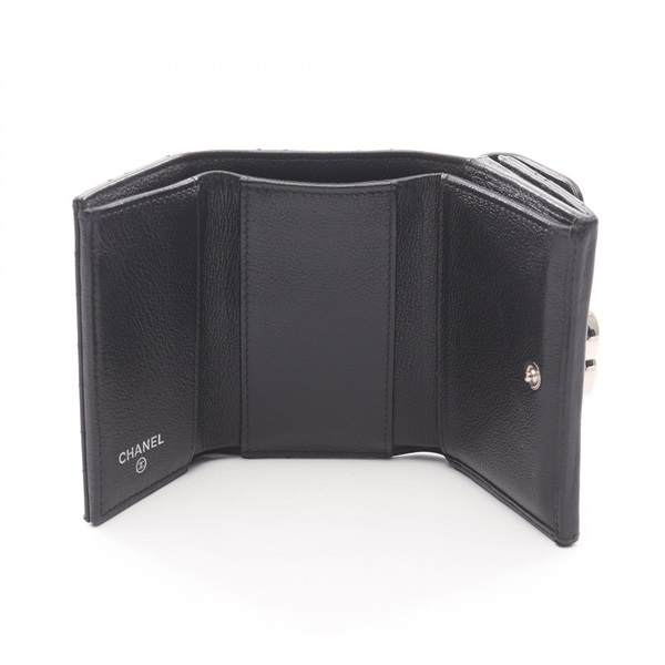 シャネル(CHANEL)シャネル ハーフココ 三つ折り財布 財布
