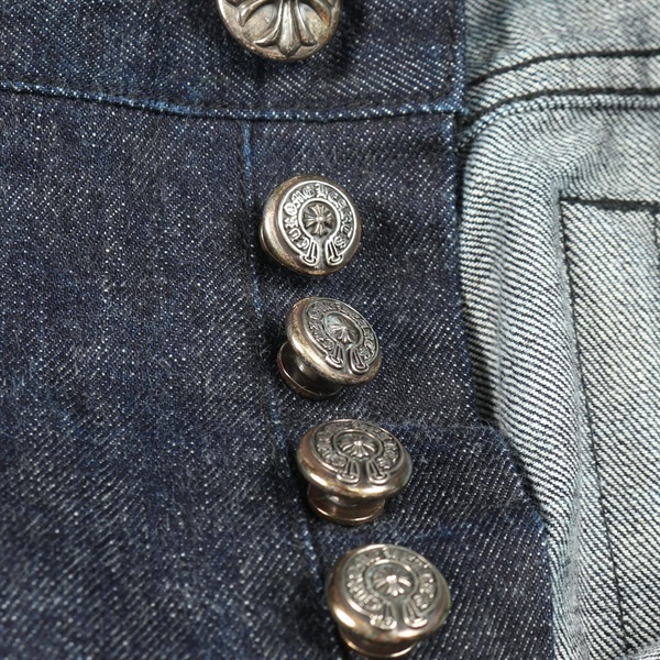 Chrome Hearts オールドホースシューボタン クロムハーツ(CHROME HEARTS)クロムハーツ クロスボタン ホースシュー