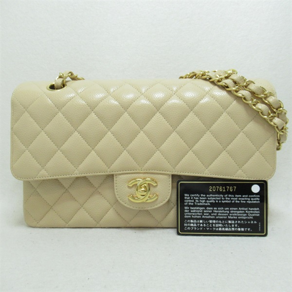 シャネル(CHANEL)シャネル マトラッセWフラップチェーンショルダ 