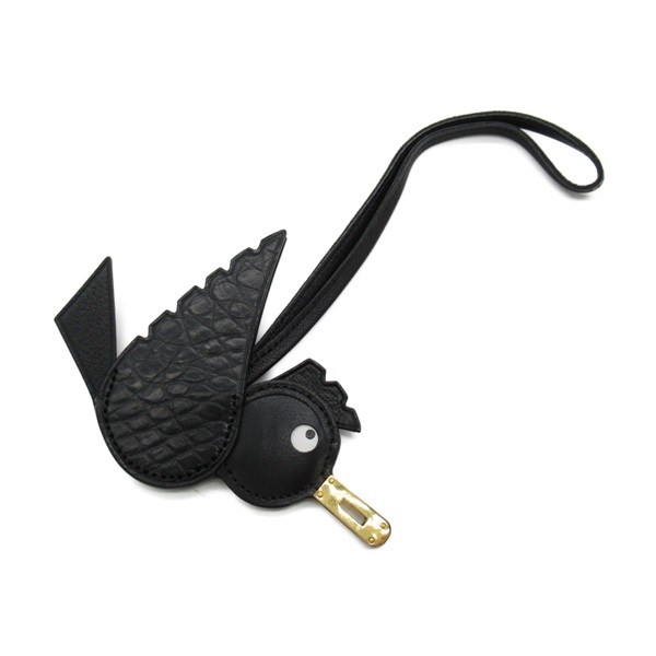 エルメス バーディ 鳥　B刻印 チャーム　キーホルダー マルチカラー レザー エルメス バーディ 鳥 B刻印 チャーム キーホルダー マルチカラー レザー