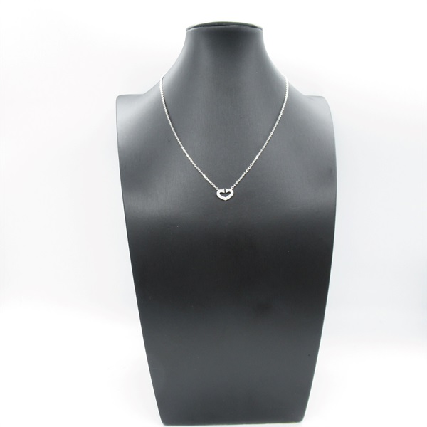 カルティエ(CARTIER)カルティエ Cハート ダイヤ ネックレス ネックレス  