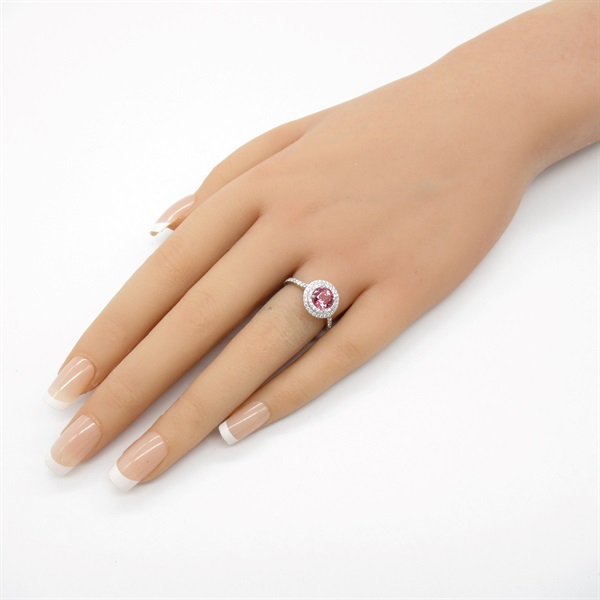 ティファニー ピンク トルマリン シルバー リング ET304B ティファニー ピンク トルマリン シルバー リング ET304B - メルカリ