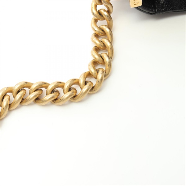 シャネル CHANEL ボーイシャネル スモール ショルダーバッグ バッグ カーフ（牛革） レディース ホワイト系 AS3350 【中古】 CHANEL - シャネル CHANEL ボーイシャネル スモール ショルダーバッグ