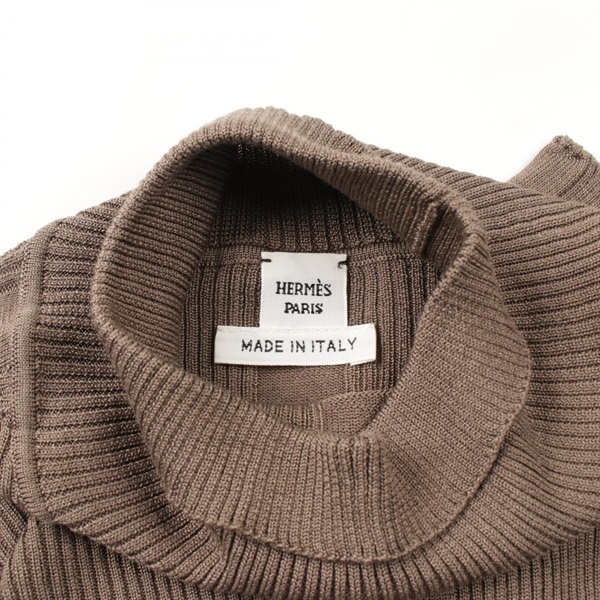 エルメス(HERMES)エルメス カレーシュロゴ ニット 衣料品