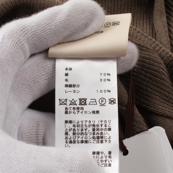 エルメス(HERMES)エルメス カレーシュロゴ ニット 衣料品 トップス