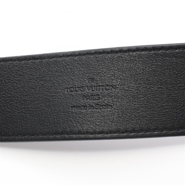 極美品 LOUIS VUITTON ルイヴィトン サンチュール LVオートグラフ ベルト M0187 サイズ95/38 レザー ブラック 中古 4c073375 LOUIS VUITTON - 極美品 LOUIS VUITTON ルイヴィトン サンチュール LV