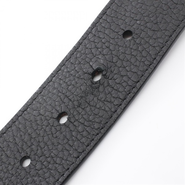 極美品 LOUIS VUITTON ルイヴィトン サンチュール LVオートグラフ ベルト M0187 サイズ95/38 レザー ブラック 中古 4c073375 2107601051450_M.jpg