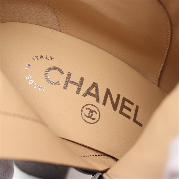 シャネル(CHANEL)シャネル ココマーク ブーツ 靴 レディース