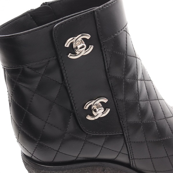 シャネル(CHANEL)シャネル ココマーク ブーツ 靴 レディース
