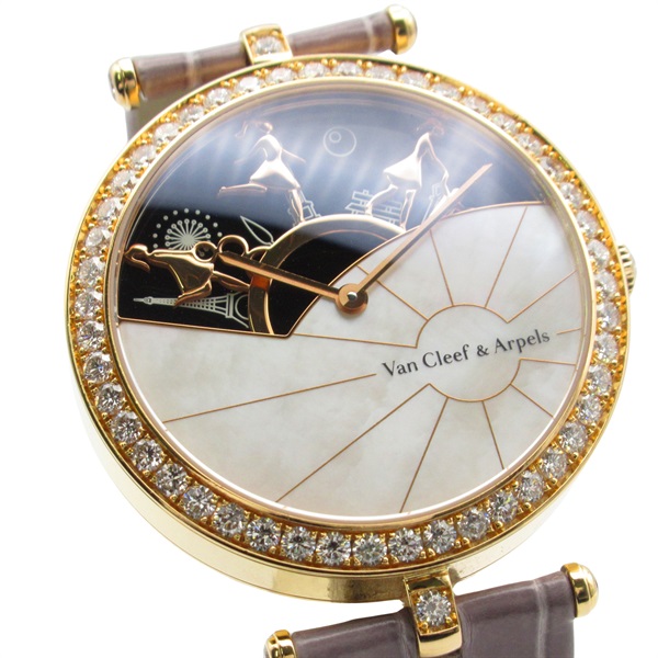 Van Cleef & Arpels 木製アーチ型時計 ヴァンクリーフ＆アーペル(Van Cleef & Arpels)ヴァンクリーフ