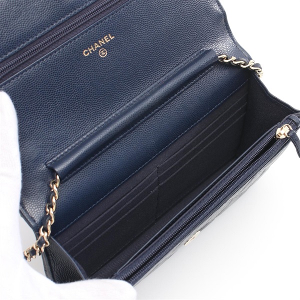 シャネル　斜めがけ　バッグ　ウォレット 楽天市場】CHANEL シャネル CHAIN WALLET BAG チェーン