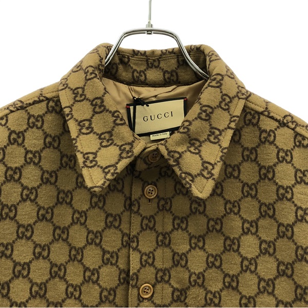 GUCCI ブラウン ボタン付きジャケット 楽天市場】【受注番号くじ付き！全品ポイント10倍】グッチ GUCCI