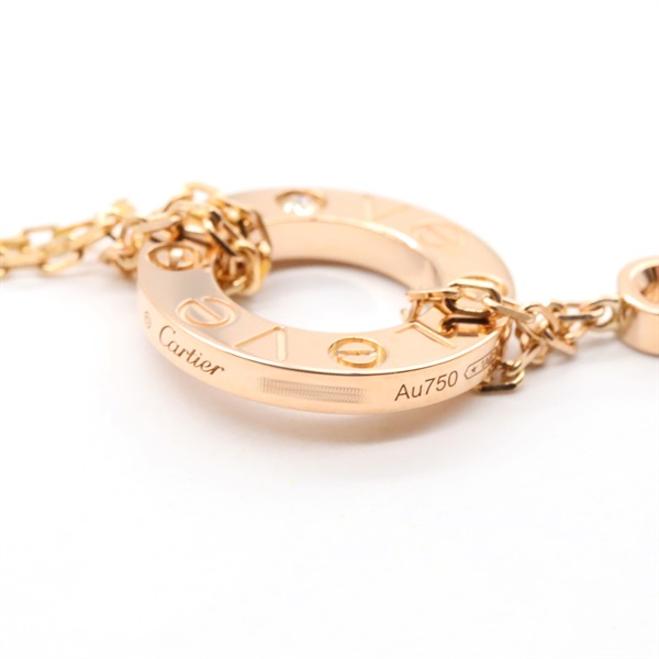 カルティエ(CARTIER)カルティエ ラブサークル ネックレス 2PD