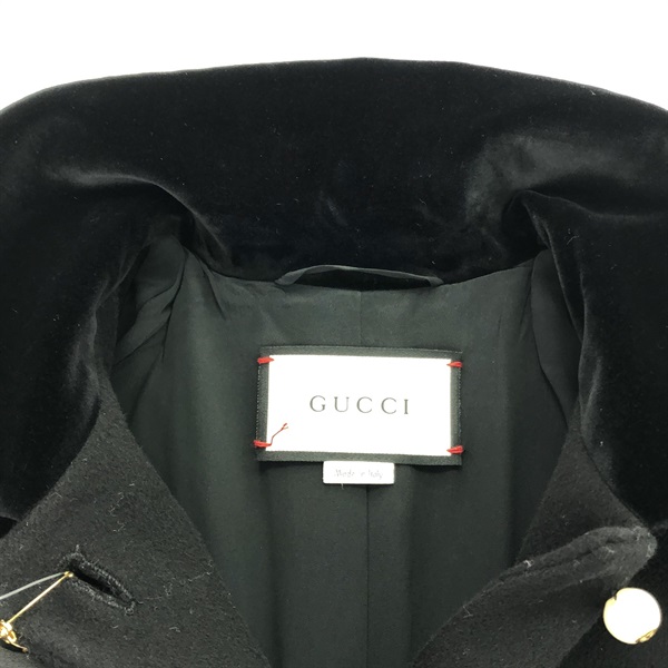 グッチ(GUCCI)グッチ コットン×ウール コート 38 その他コート 衣料品