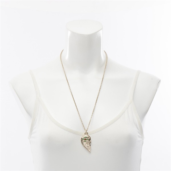 シャネル(CHANEL)シャネル ココマーク ハート ネックレス ジュエリー