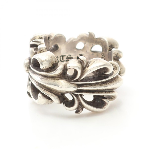 花*薫様 最終オークション‼️クロムハーツ　ダブルフローラルクロス　リング指輪1 クロムハーツ(CHROME HEARTS)クロムハーツ ダブルフローラルクロス