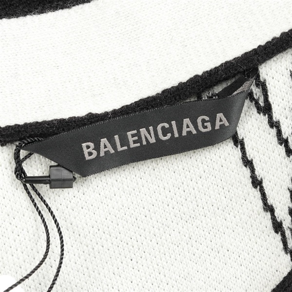 バレンシアガ(BALENCIAGA)バレンシアガ logo mania カーディガン 衣料
