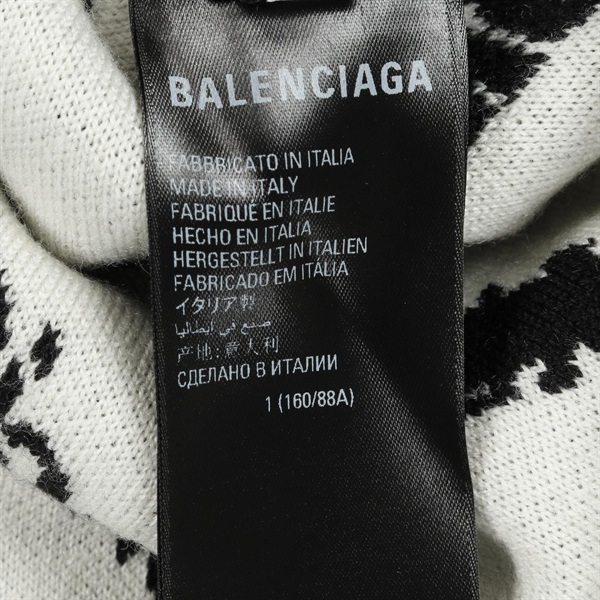 バレンシアガ(BALENCIAGA)バレンシアガ logo mania カーディガン 衣料
