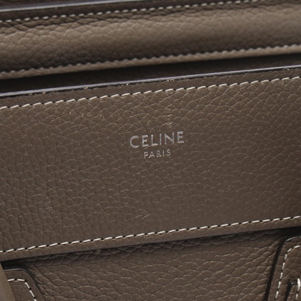 セリーヌ(CELINE)セリーヌ ラゲージ マイクロ ショッパー ハンドバッグ