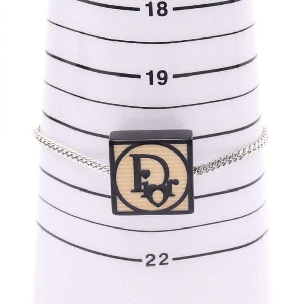 クリスチャンディオール キューブロゴ チェーン ブレスレット クリスチャンディオール(Christian Dior)クリスチャンディオール