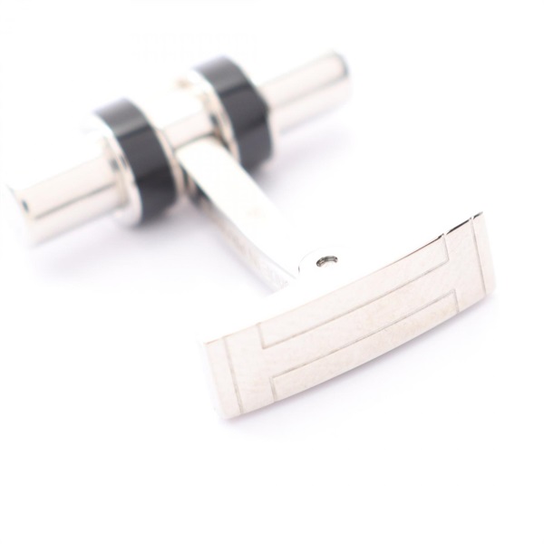 エルメス(HERMES)エルメス カフリンクス チューブH カフス